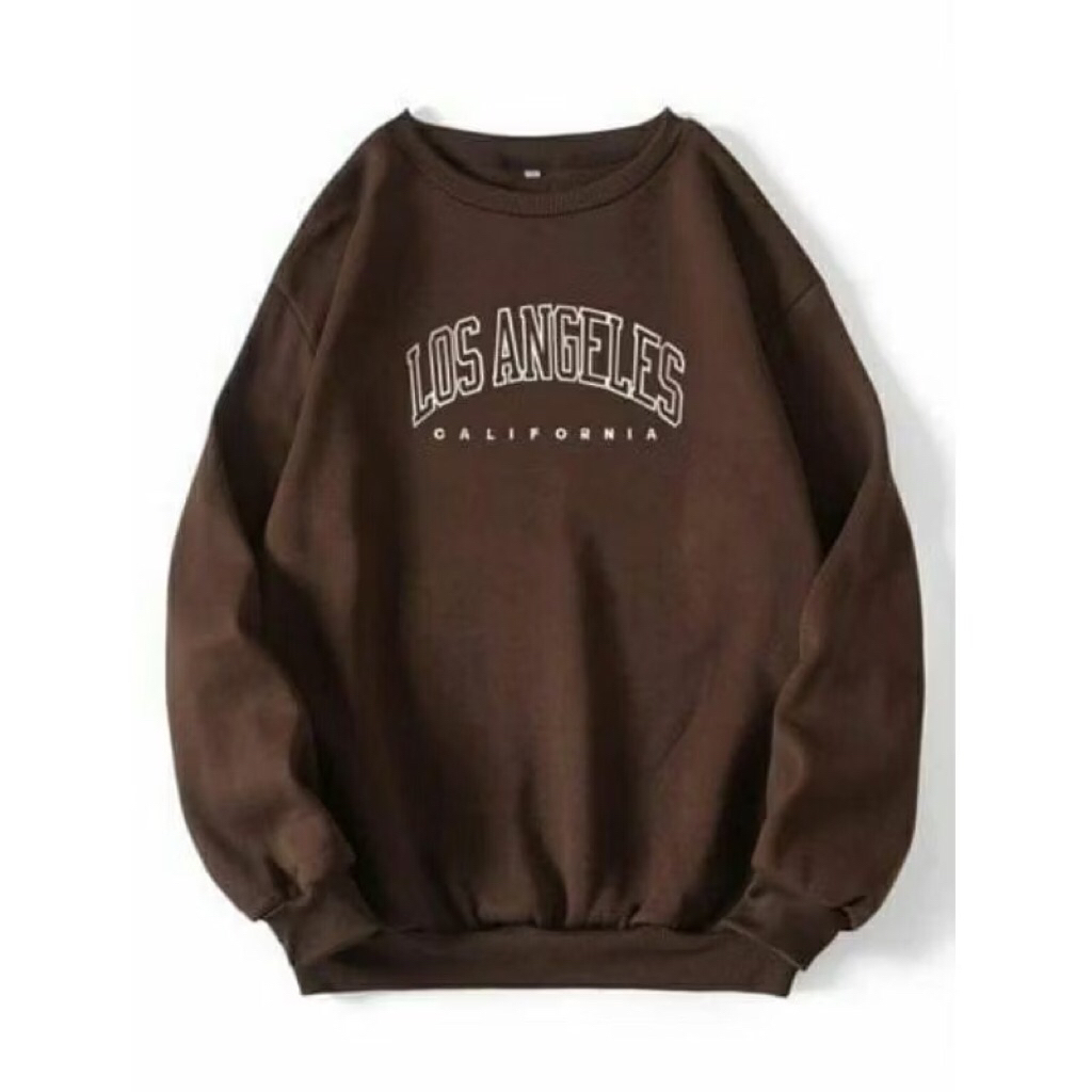 LOS ANGELES CREWNECK OVERSIZE