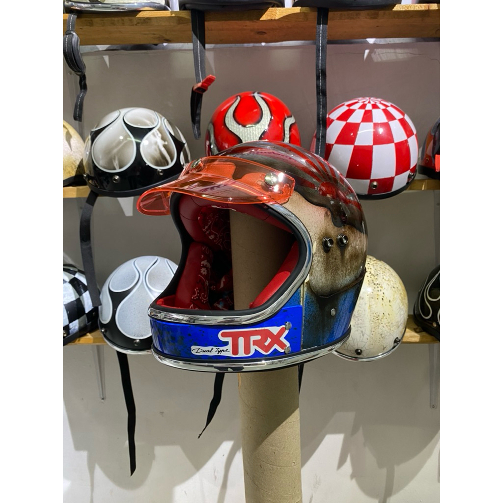 Helm Honda TRX Custom