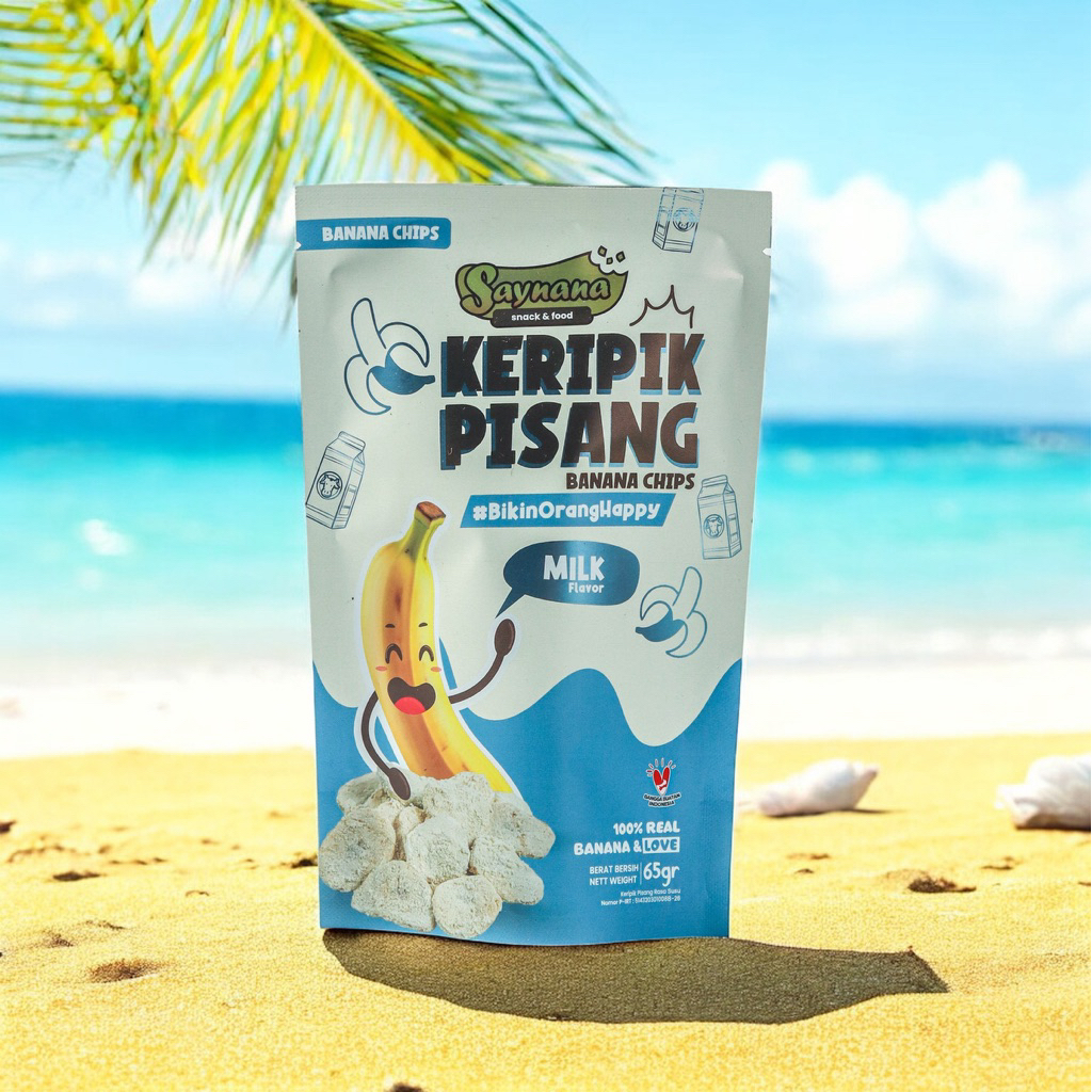 

Keripik Pisang MILK MelekChips