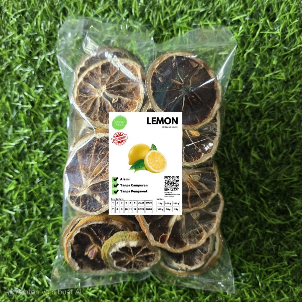 

Buah Lemon Kering isi 100 Gram Dried slice
