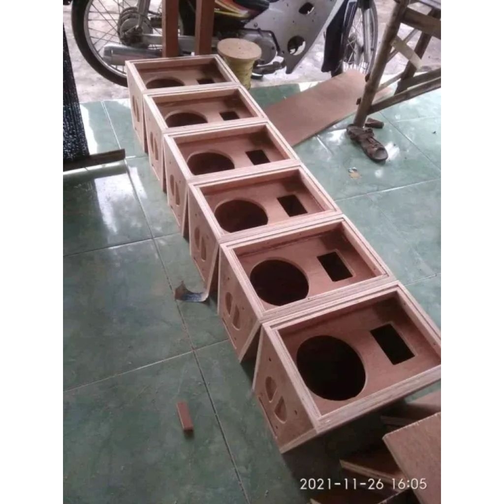 BOX SPEAKER 6 INCHI DAN6INCHI MODEL ARRAY PLUS TWEETER