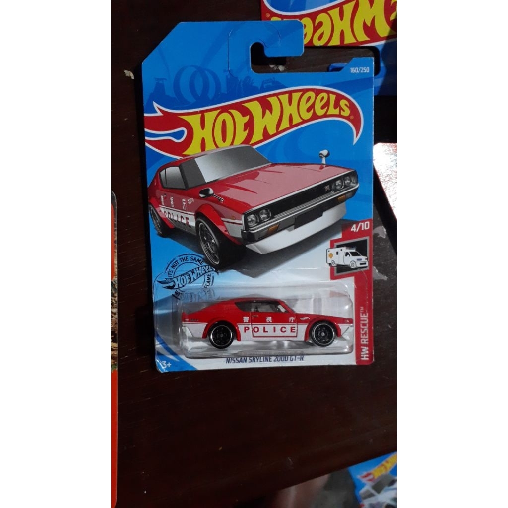 Hot wheels Nissan skyline 2000 gtr