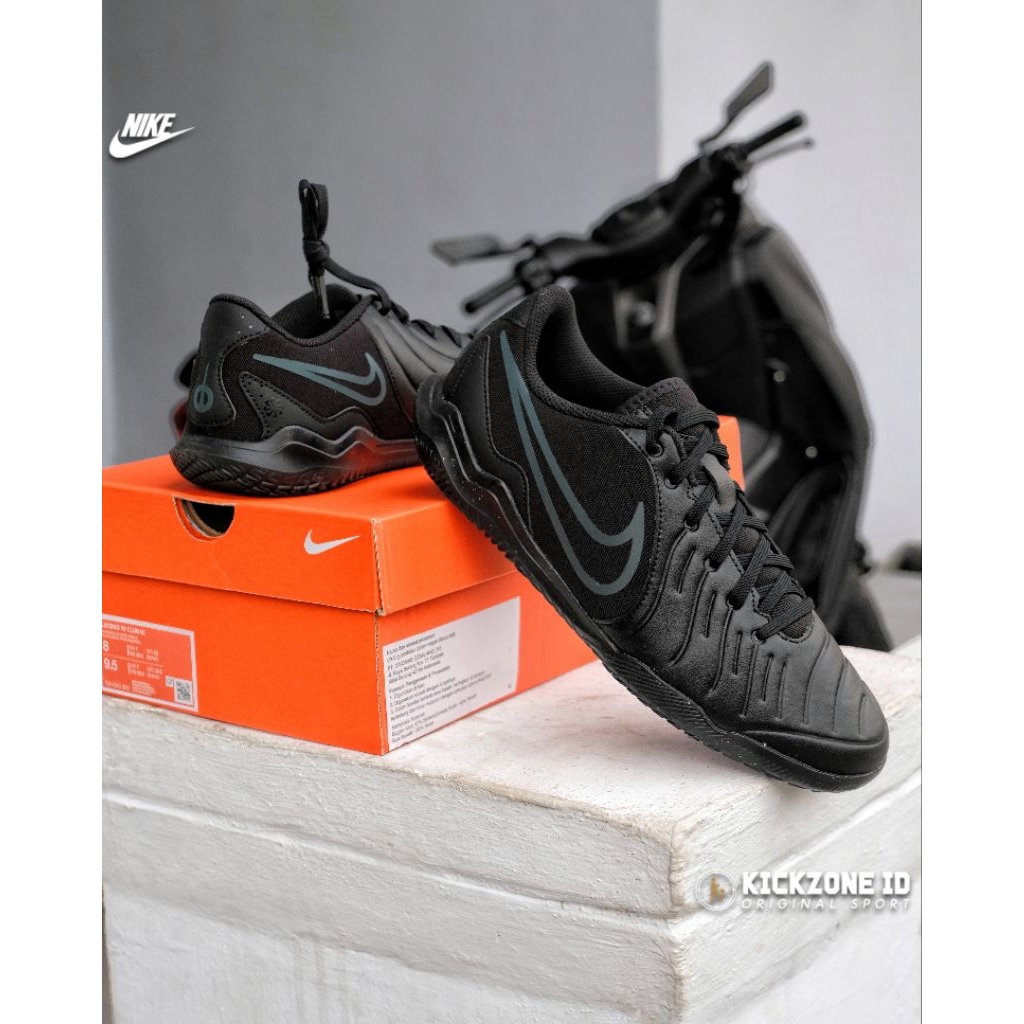 Sepatu Futsal Nike Legend 10 Club IC - Black DV4343 002  Original BNIB