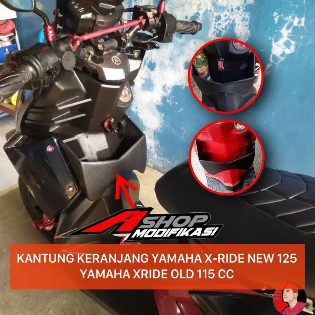 Keranjang Xride Old 115 Side Pocket Xride old X-Ride 115 Old