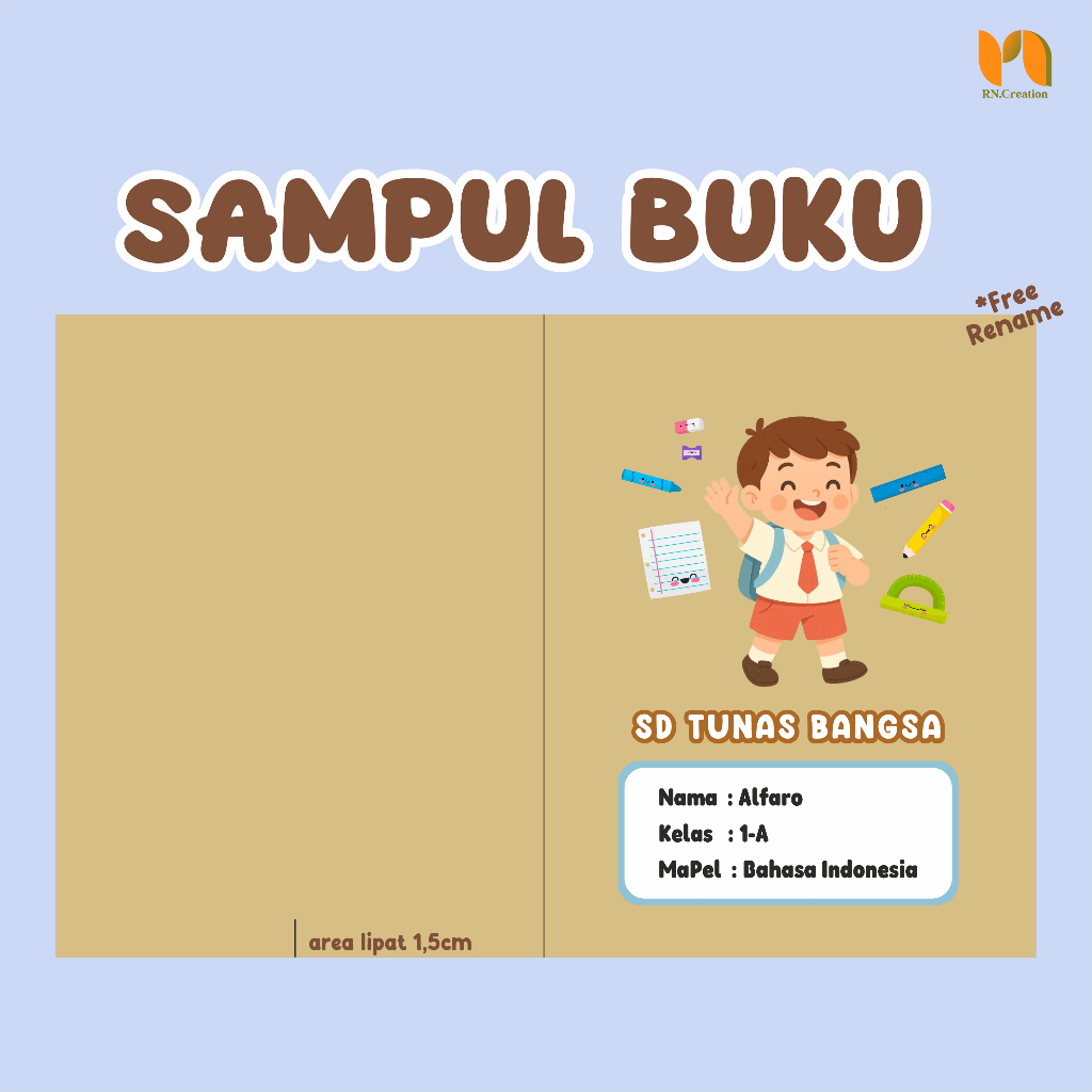 

SAMPUL BUKU SEKOLAH FREE RENAME SAMPUL BUKU COKELAT