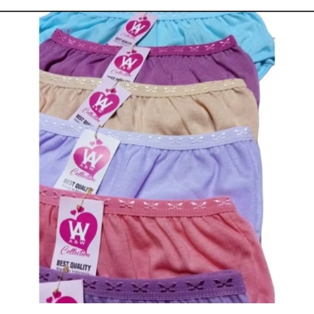 Celana Dalam Wanita Katun / Celana Dalam Wanita Sexy / 6 pcs Celana Dalam katun