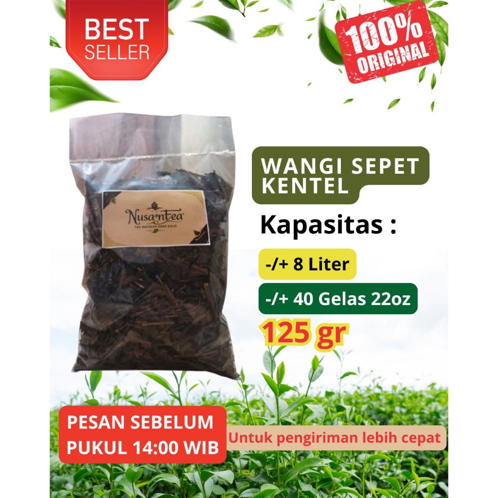 

Racikan Teh Solo 125gr by Nusantea Wangi Sepet Kentel
