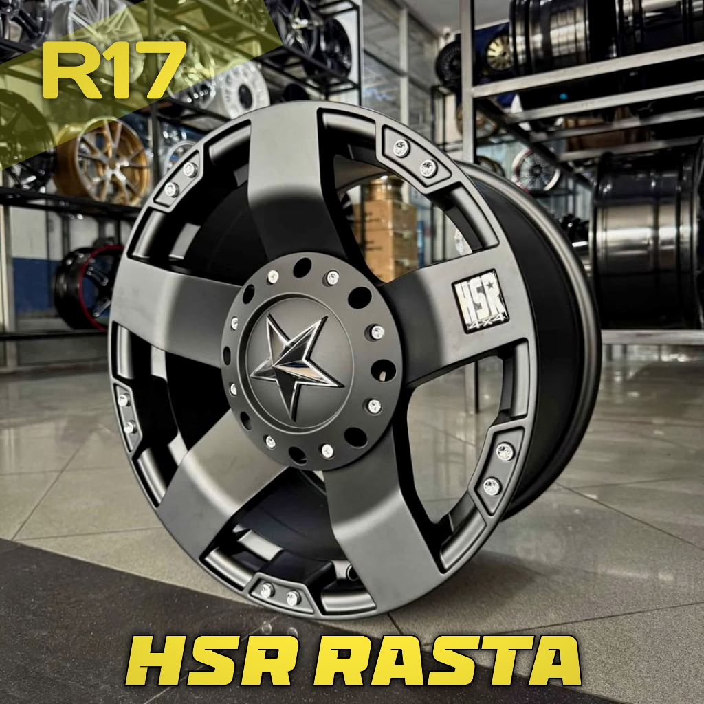 Velg Offroad Terios Rush Jeep CRV Palisade R17 - HSR RASTA Ring 17 5x114 5x127 // HSR OFFICIAL STORE