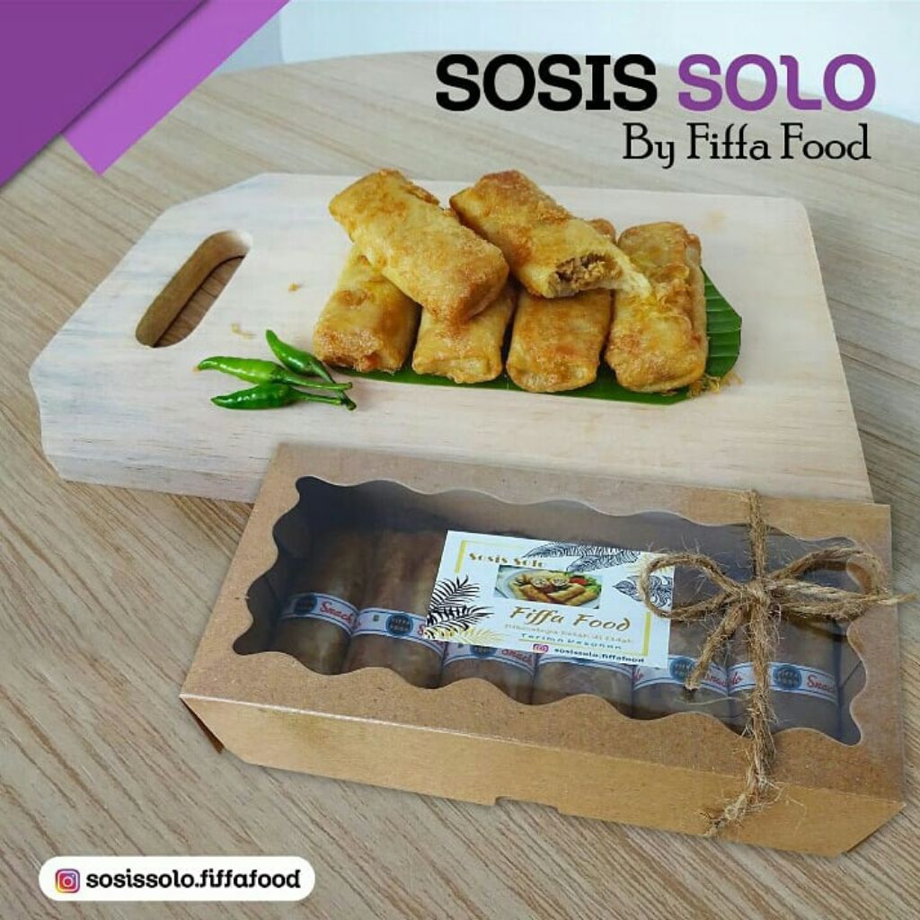 

Fiffa Jaya sosis solo, cemilan solo, cemilan murah