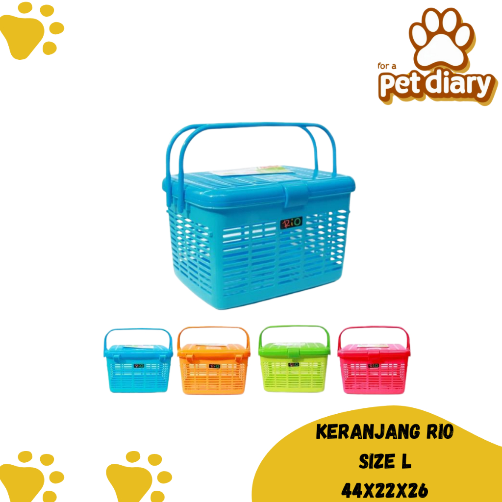 KERANJANG RIO BESAR MASPION KERANJANG PIKNIK / Keranjang Piknik Rio