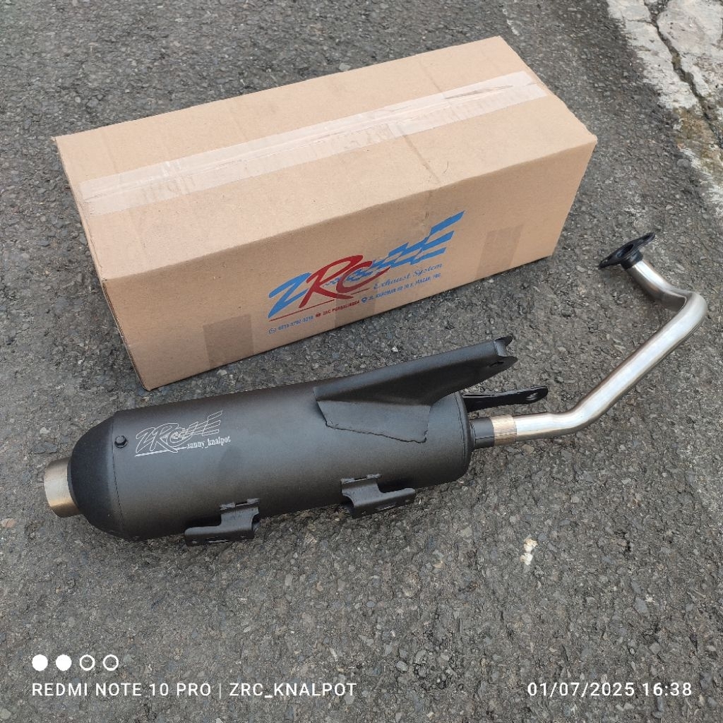 Knalpot ZRC Beat Deluxe 2020 Ke Atas / Scoopy Copy CMS ZRC