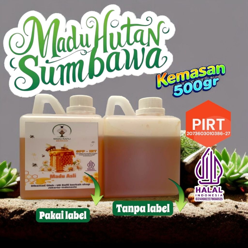 

Madu asli dari sumbawa premium 500 gr