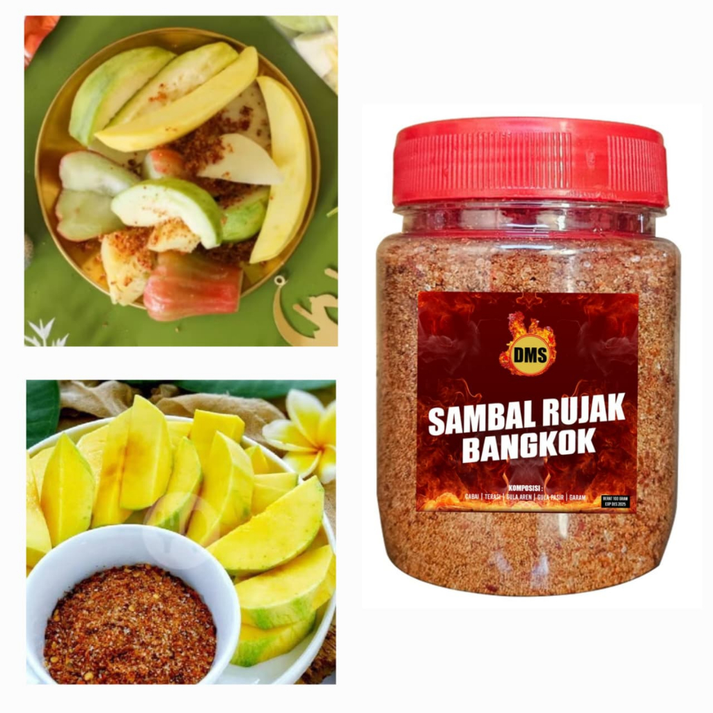 

PALING MURAH Bumbu Rujak bangkok 150gr Pedas Manis asin