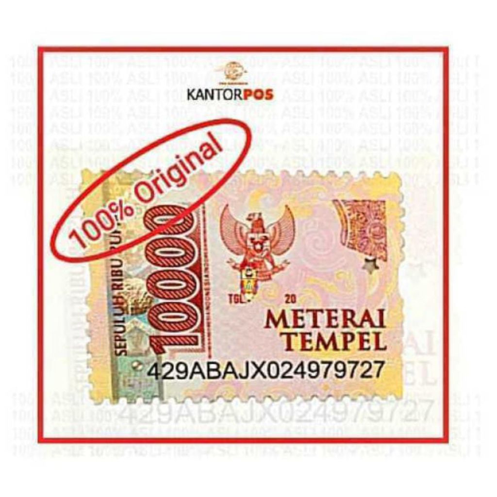 

MATERAI 10000 ISI 5 PCS ORI 2024