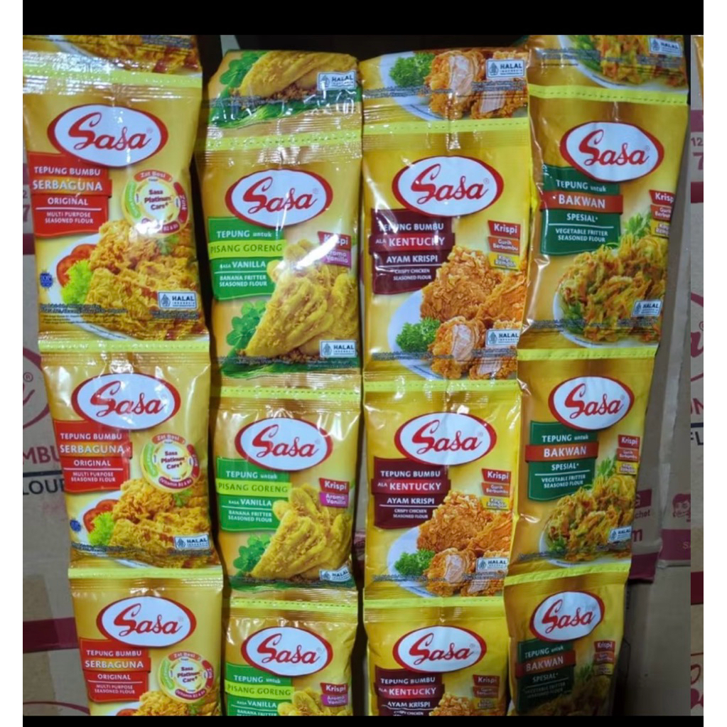 

sasa tepung bumbu renceng 70gr isi 10saset