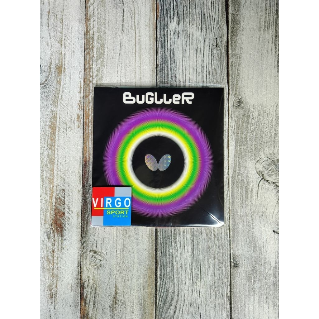 Butterfly Bugller karet bintik Serang bat bet pingpong buggler buggler Barang 100%Original