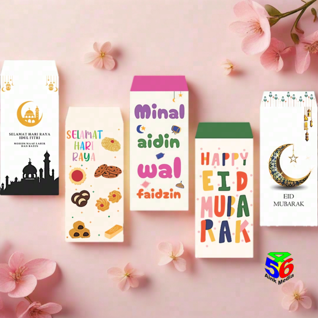 

20 Amplop Lebaran Keluarga Besar / Angpau Lebaran Panjang Terbaru