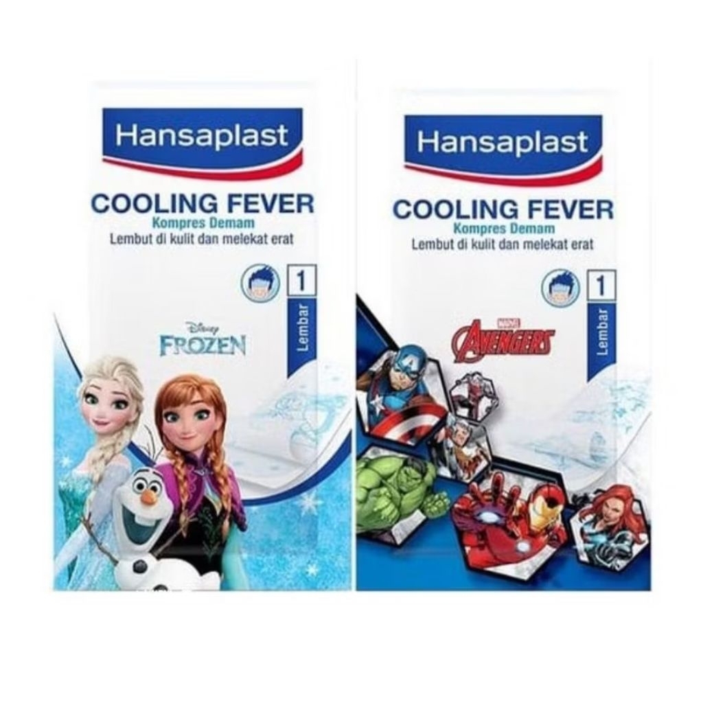 Hansaplast cooling fever kompres demam