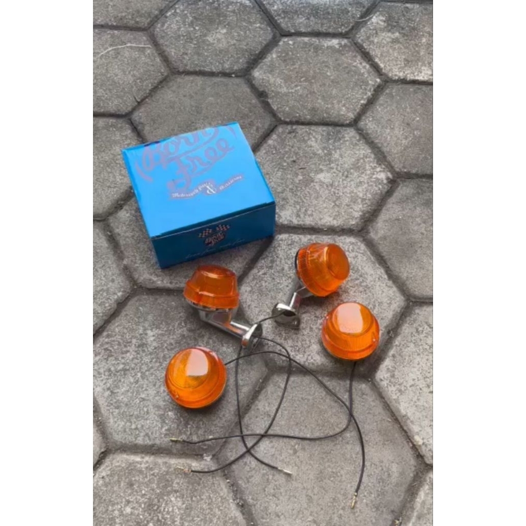 lampu sein reting Honda c70 c50 komplit