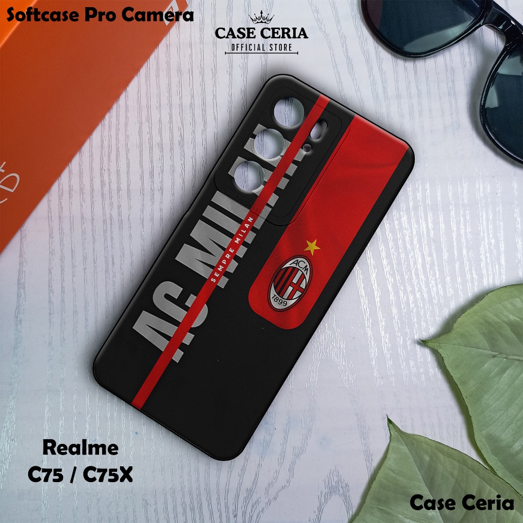 Case For Realme C75 / C75X – Casing HP Motif All Club Bola 2 – Softcase Pro Camera Realme C75 / C75X