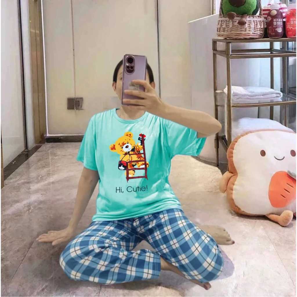 js  BAJU TIDUR DEWASA BAHAN KAOS CP 75-78