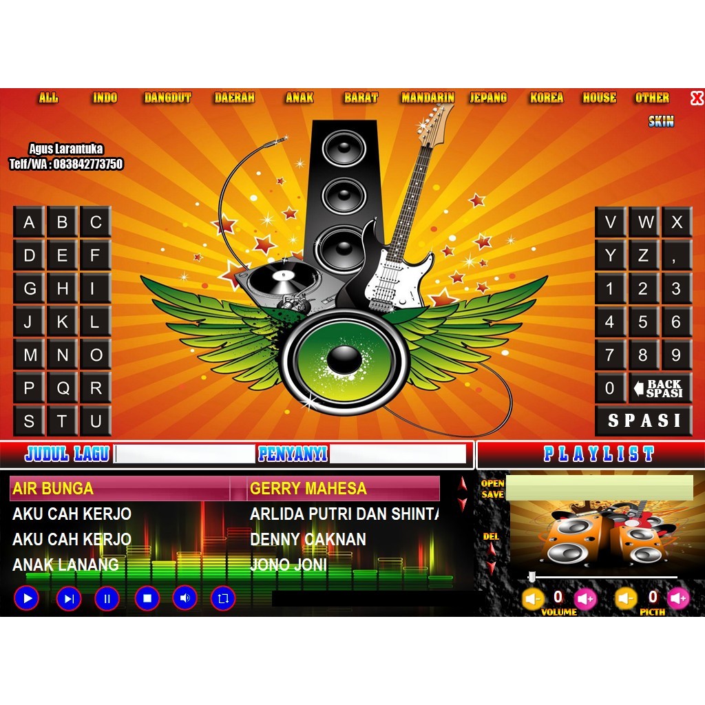 PC/Komputer KARAOKE Dengan Lagu Selalu Update Terbaru 2025 (30.00 Lagu)