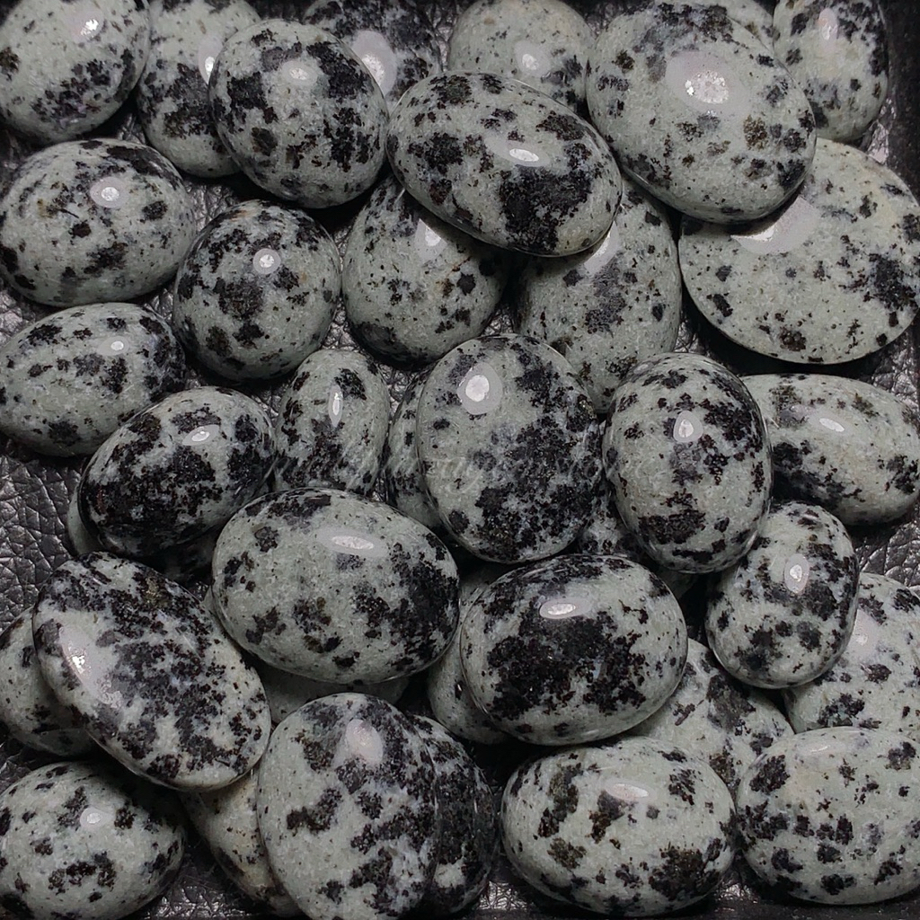 losstune batu badar besi macan tutul asli natural ( nempel magnet ) / batu badar besi macan tutul / 