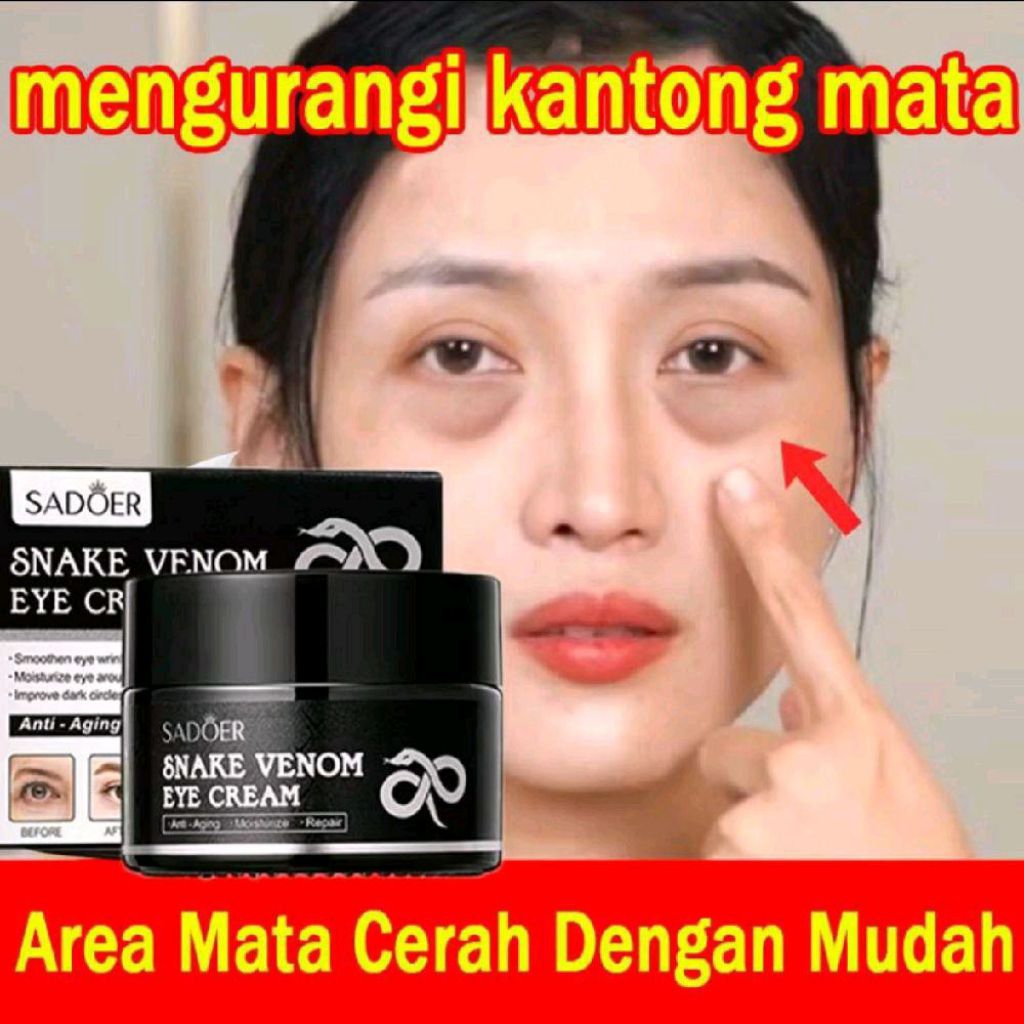 SADOER Krim Mata Anti Keriput Kantung mata Perawatan Kulit Anti- sadoer eye cream krim kantung mata 