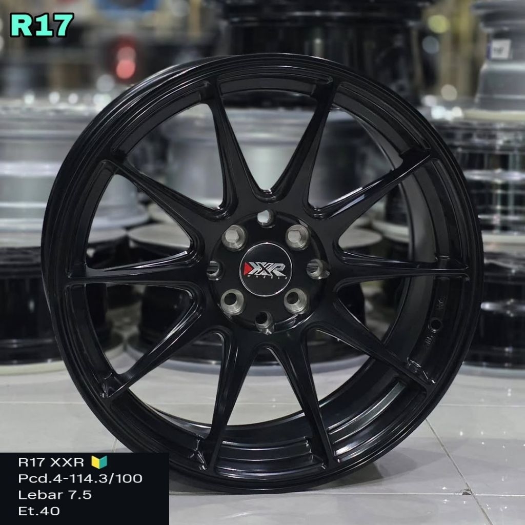 velg mobil xxr type x ring 17 lebar 7,5 untuk raize rocky avanza xenia grand livina mobilio