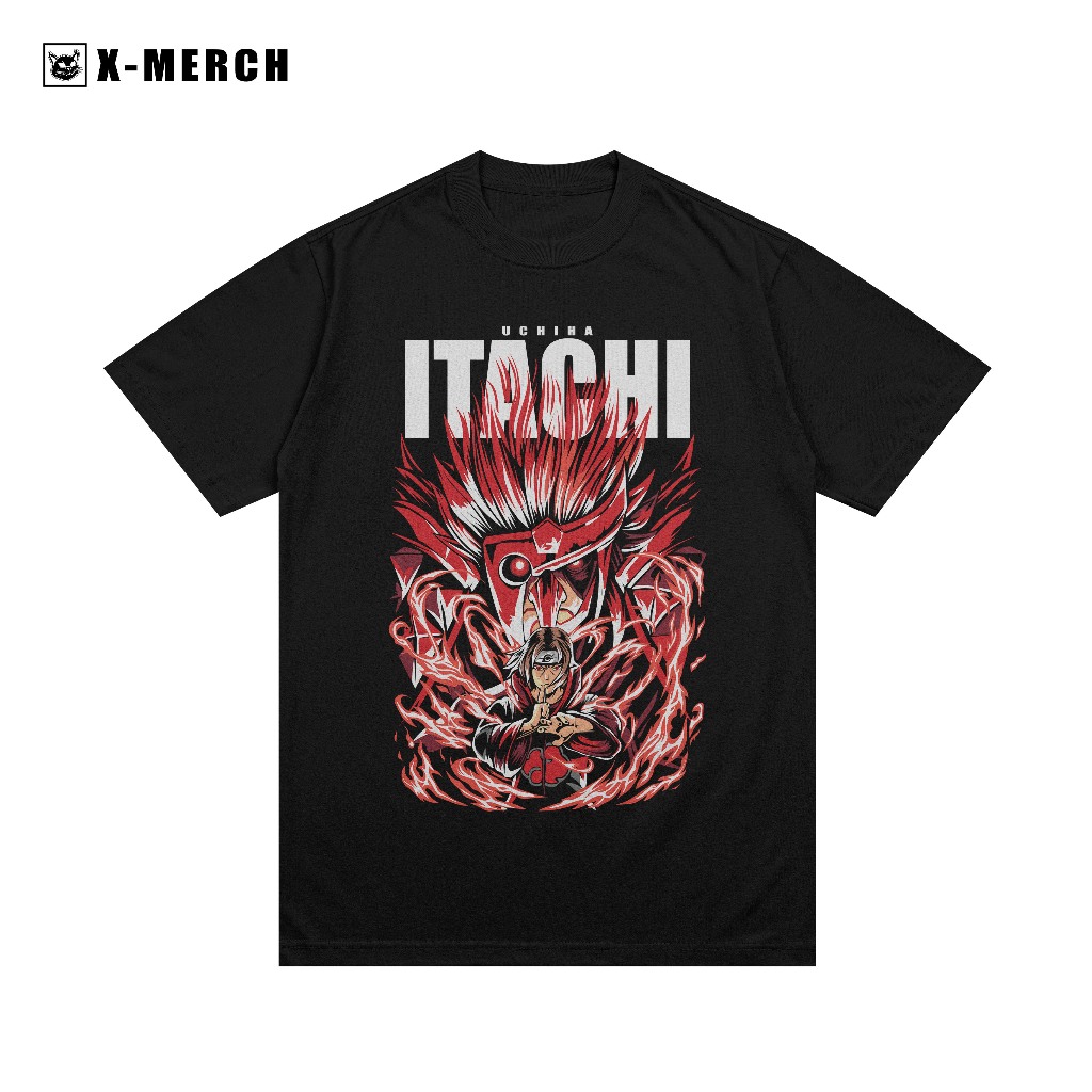 Kaos Itachi Uchiha Mode Susanoo