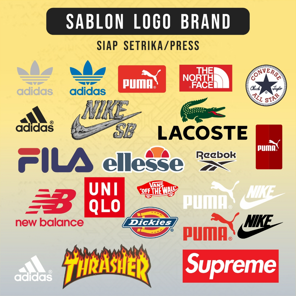 

Sticker Label Nama Kain Baju Bijian Kaos Sablon Setrika DTF Sticker Iron Custom Tulisan Contour Logo