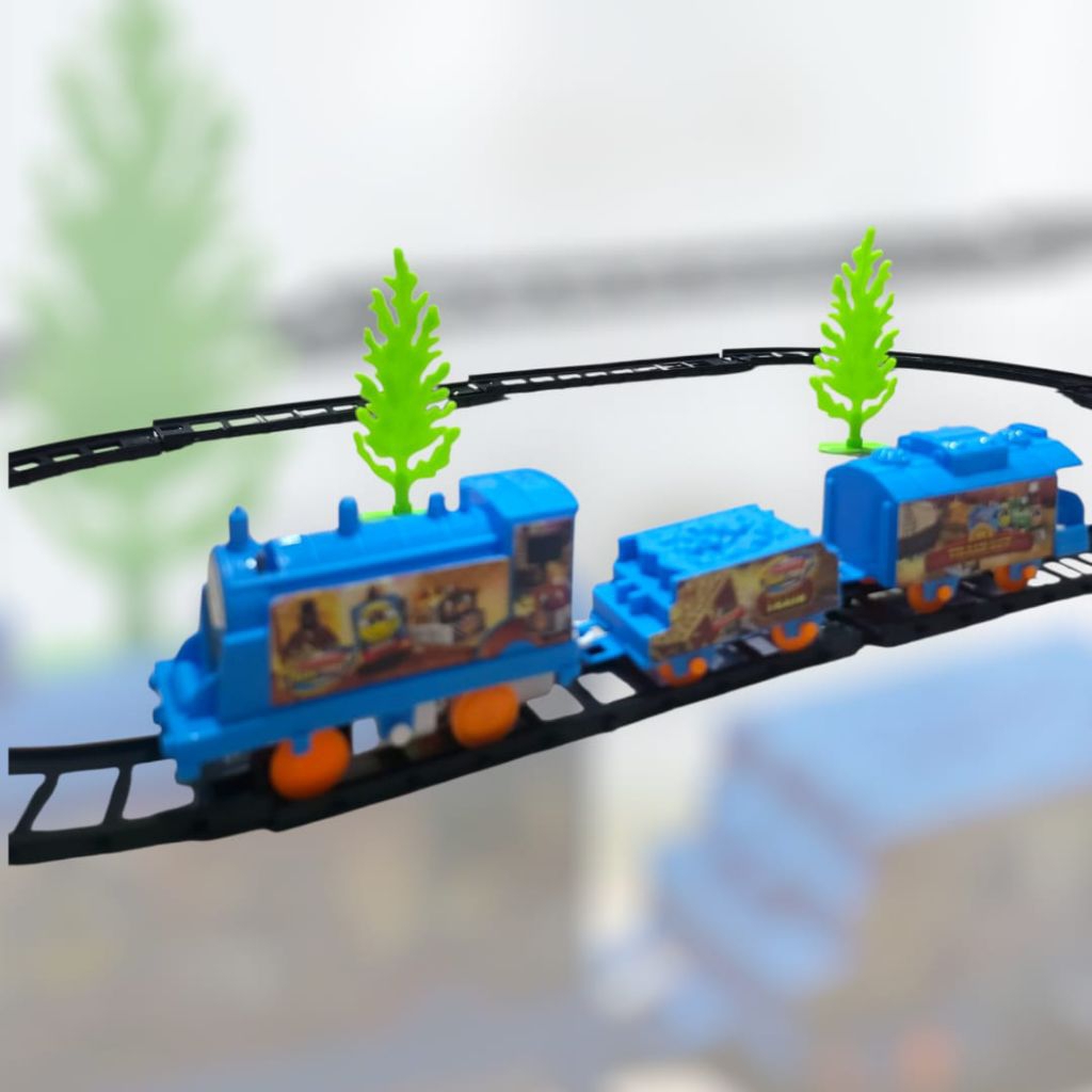 Mainan anak kereta + rel mainan anak-anak / mainan kereta rel toys