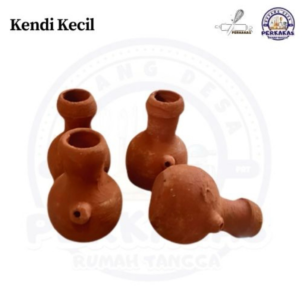 KENDI MINI DARI TANAH LIAT/ KENDI PERSIAPAN COK BAKAL