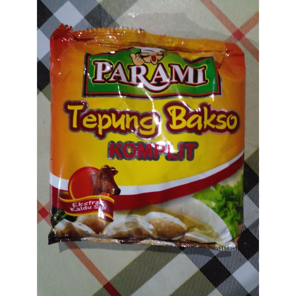 

TEPUNG BAKSO PARAMI 250 gram || PREMIKS BAKSO/PENTOL PARAMI