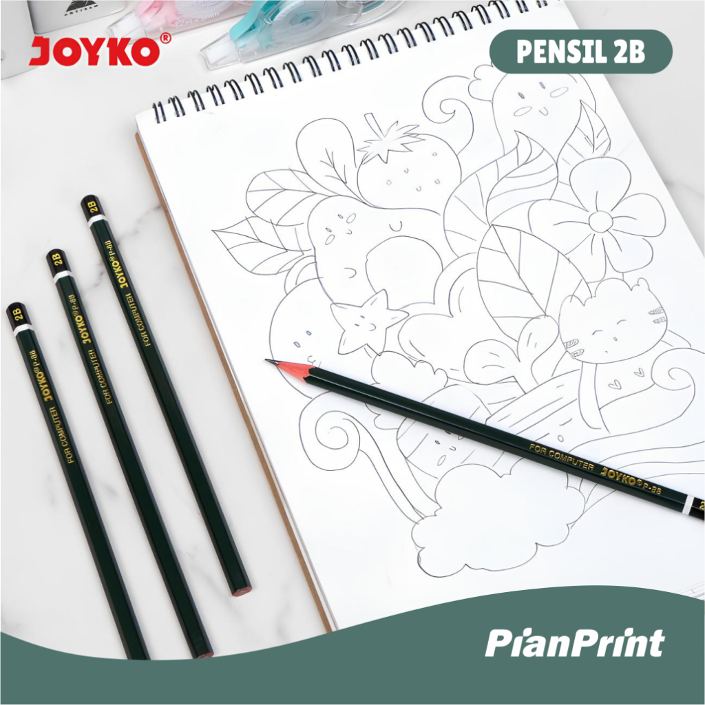 

Pensil 2B Joyko P-88 1 pcs
