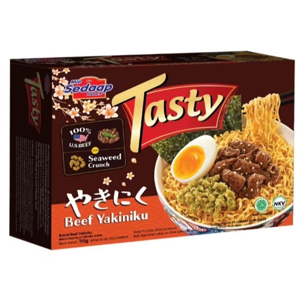 

Sedaap Tasty Bakmi Yakiniku Daging 115 g