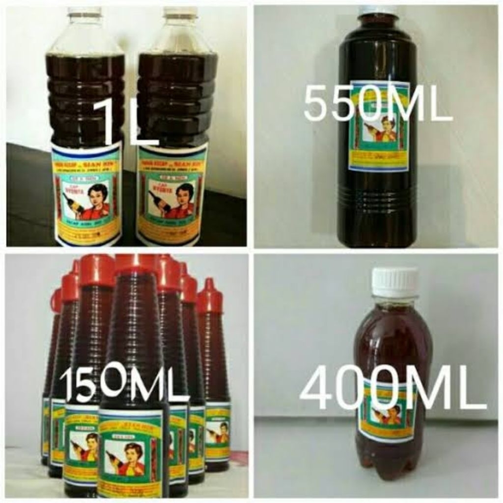 

kecap Sian Hin 150 ml kemasan meja