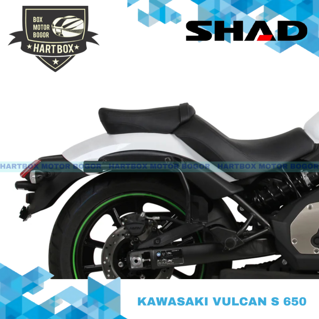 3P SYSTEM KAWASAKI VULCAN S 650 | Top Rack Kawasaki Vulcan S650 | BRACKET SHAD Kawasaki Vulcan S650