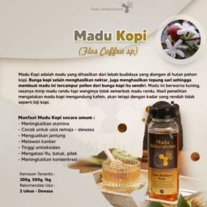 

MADU KOPI ABDURRAHMAN