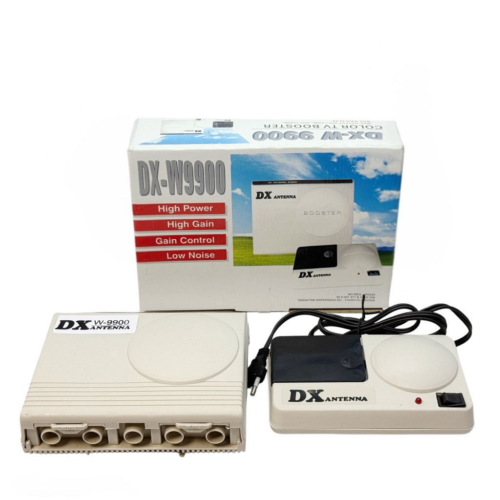 Buster TV UHF Booster TV set Atas Bawah DX - W9900 Original DX 9900