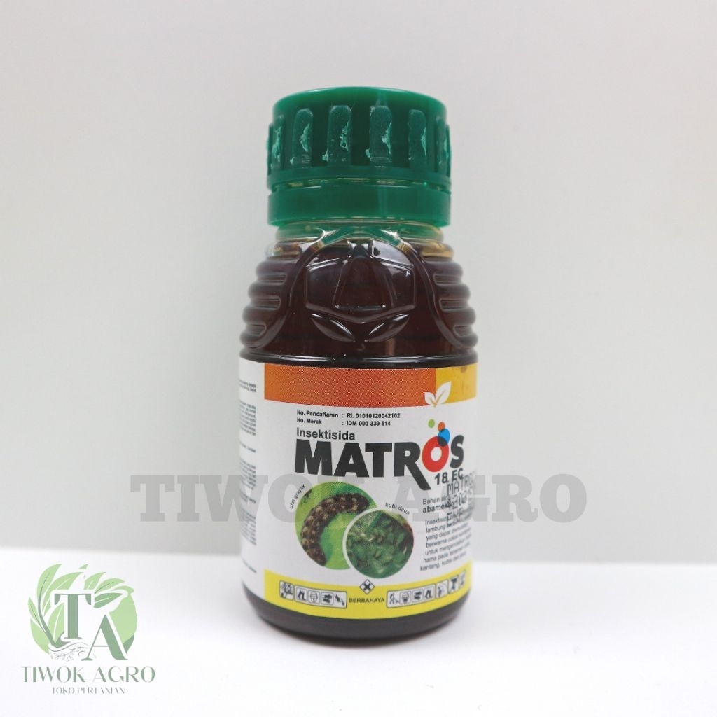 Matros 18 EC 100ml – Insektisida Abamektin untuk Kutu & Thrips Cabai, Kentang, Kubis, Jeruk