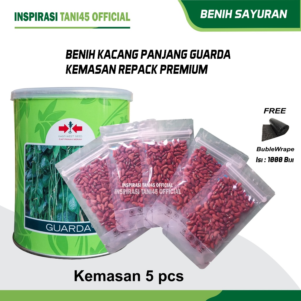 

Repack 5 pcs Kacang Panjang Guarda Premium