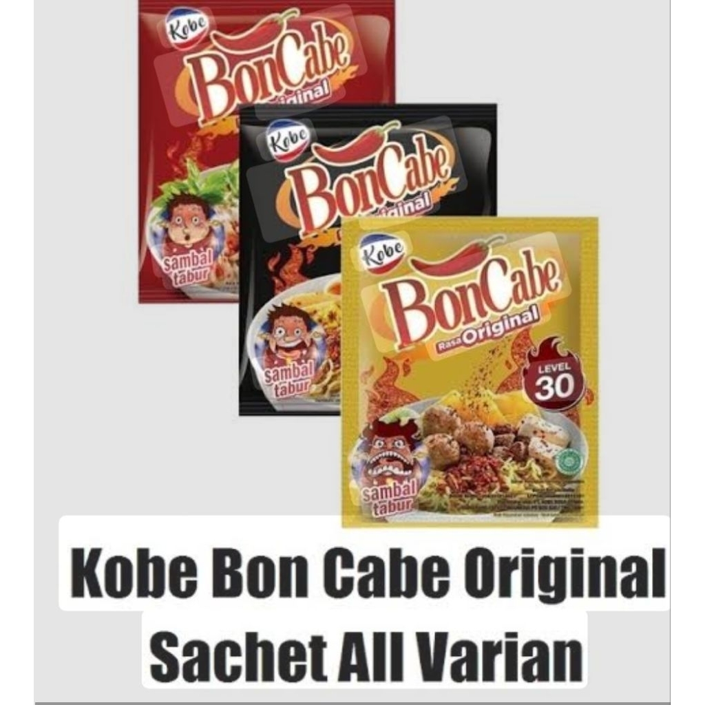 

< renteng>boncabe sambal tabur 1renteng isi 12 pcs x 5 gram..