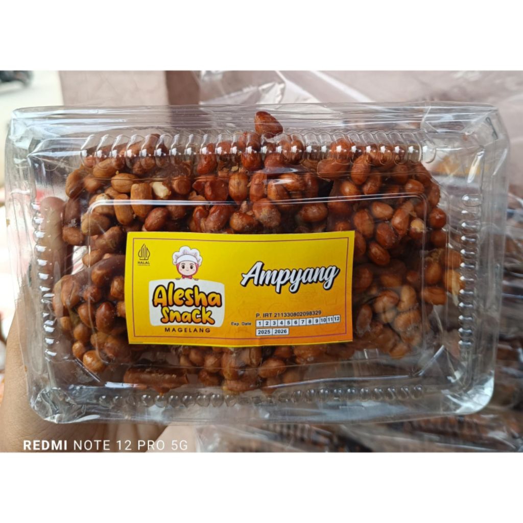 

Ampyang Kacang Gula Merah Snack Alesha