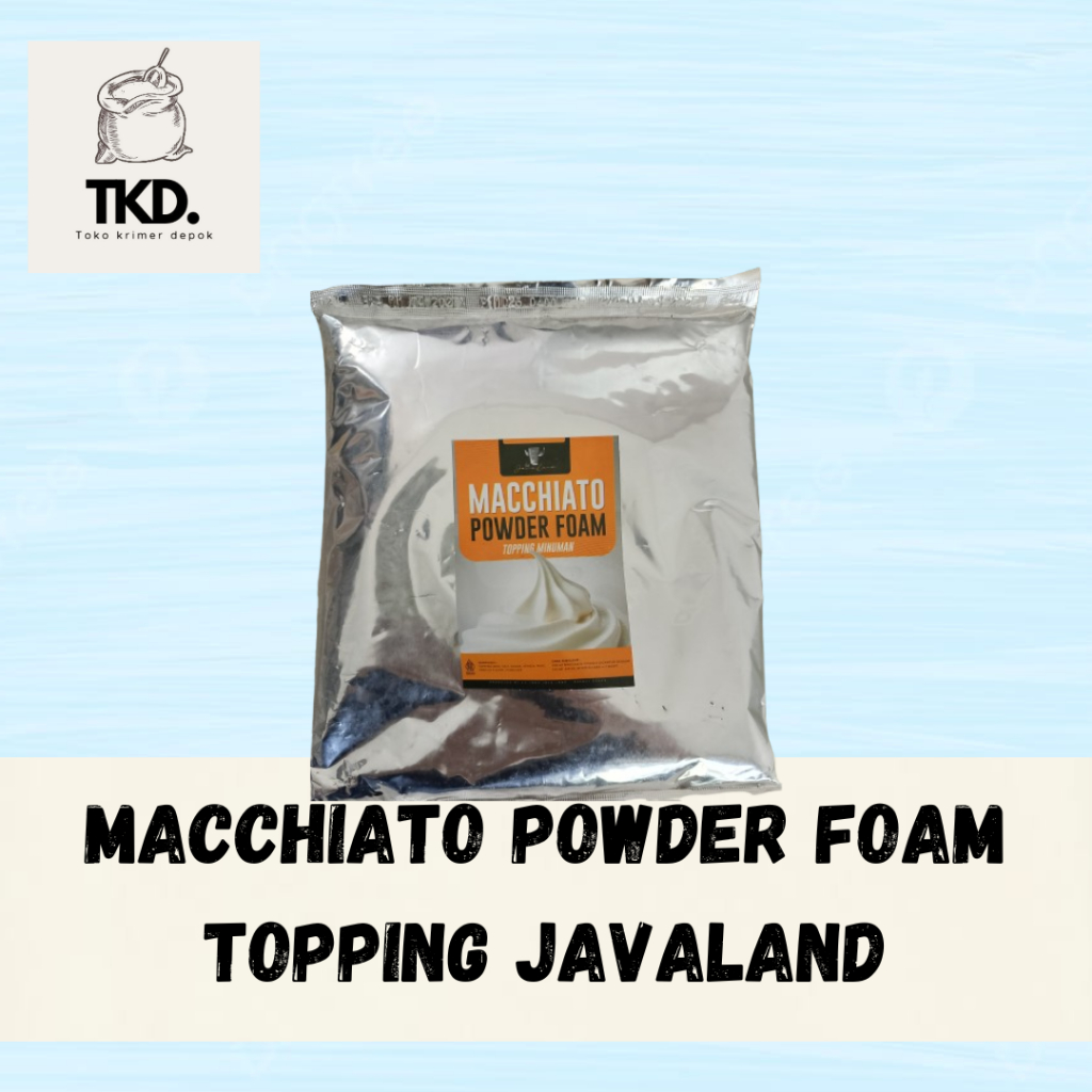

Topping Macchiato Powder Foam Original Javaland 500gram