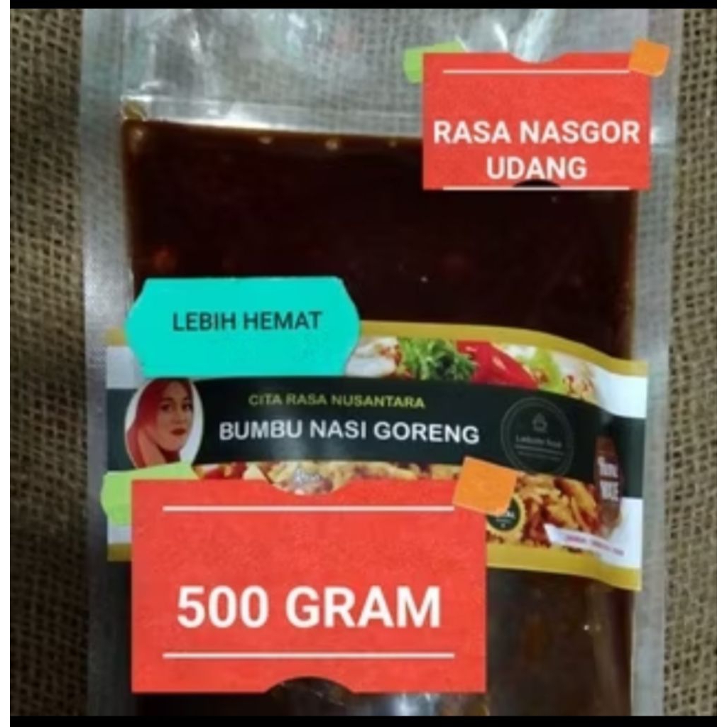 

bumbu nasi goreng instan 500 gram Bu jono