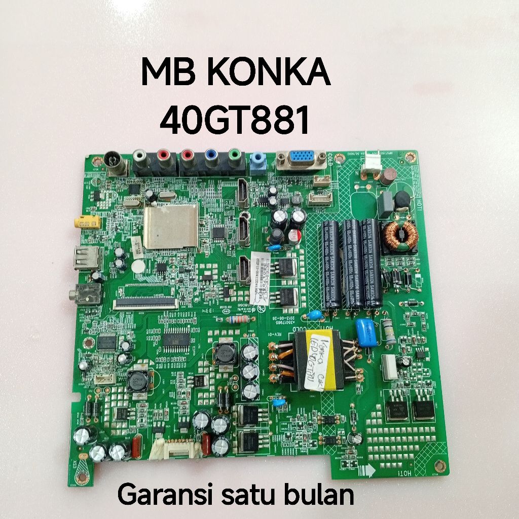 MB TV KONKA 40GT881 MAINBOARD-MOTHERBOARD-MOBO-MODUL MESIN TV KONKA 40GT881