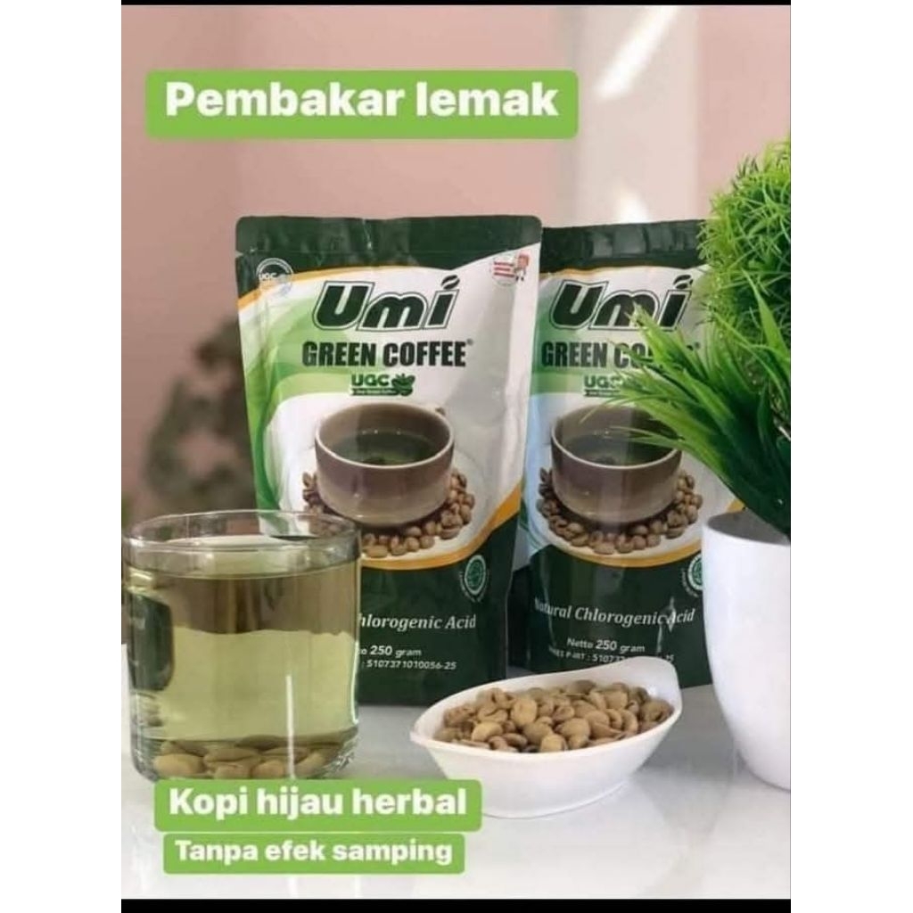 

Umi Green Coffee Kopi Hijau Pelangsing 250 Gram