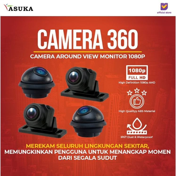 Camera 360 Mirai for Head Unit Android - CAM 360