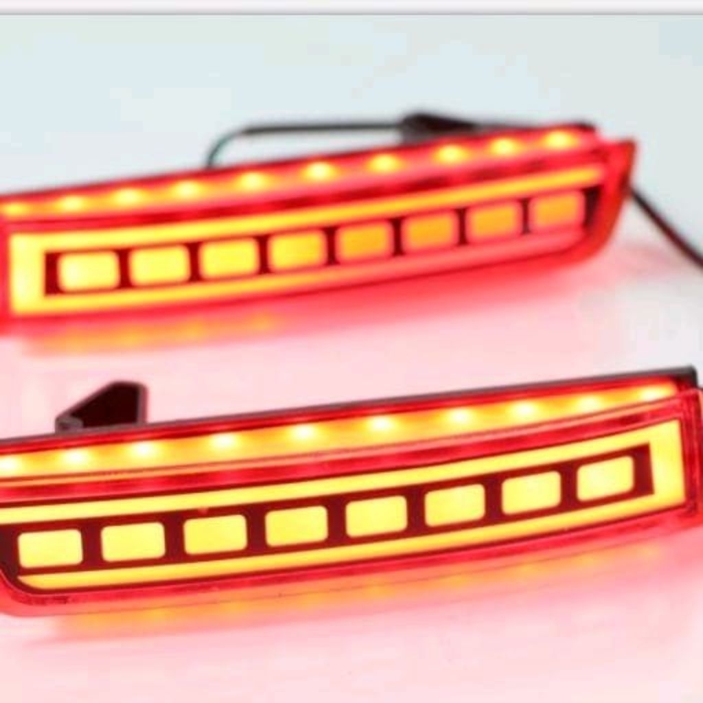 Lampu LED Bumper Nissan Tera 2019 Juke Livina 2013 Mata Kucing Nyala